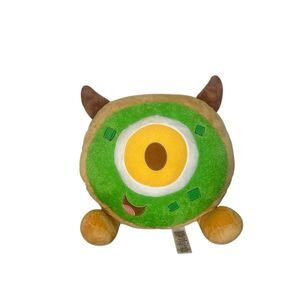 Disney Parks Munchlings Mike Wazowski Avocado Toast Bagel Plush Toy 13 1/2''